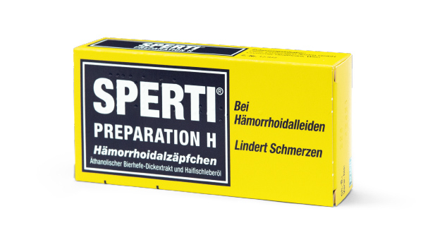 Sperti Präparation H Hämorrhoidalzäpfchen 12 Stk.